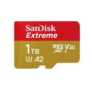 SanDisk Extreme microSDXC UHS-I卡1TB SDSQXAV-1T00-JN3MD SDSQXAV-1T00-JN3MD[Class10/1TB]