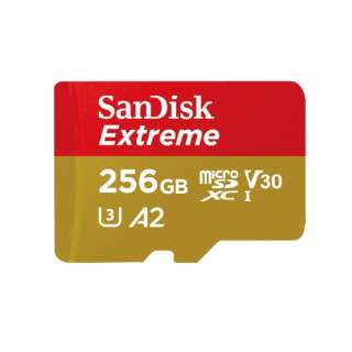 SanDisk Extreme microSDXC UHS-I卡256GB SDSQXAV-256G-JN3MD SDSQXAV-256G-JN3MD[Class10/256GB]