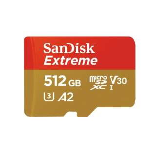 SanDisk Extreme microSDXC UHS-IJ[h 512GB SDSQXAV-512G-JN3MD SDSQXAV-512G-JN3MD [Class10 /512GB]