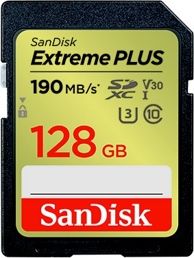 SanDisk Extreme PLUS SDXC UHS-I卡128GB SDSDXWA-128G-JNJIP SDSDXWA-128G-JNJIP[Class10/128GB]