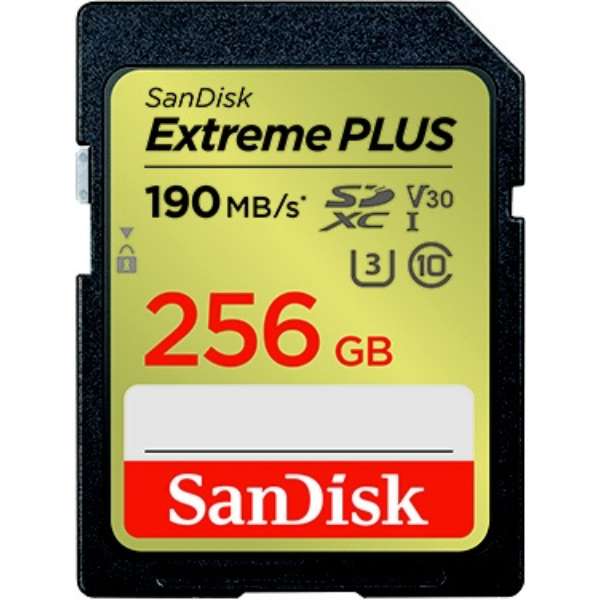 SanDisk Extreme PLUS SDXC UHS-I卡256GB SDSDXWA-256G-JNJIP SDSDXWA-256G-JNJIP[Class10/256GB]_1