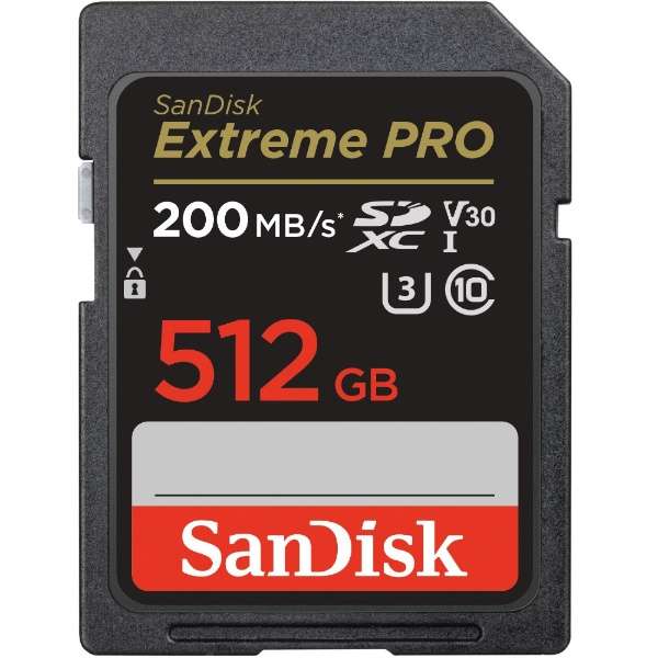 SanDisk Extreme PRO SDXC UHS-I卡512GB SDSDXXD-512G-JNJIP SDSDXXD-512G-JNJIP[Class10/512GB]_1