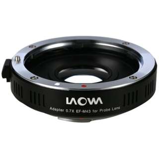 0.7x Focal Reducer for 24mm f/14 Probe Lens EF-M43 LAOWA