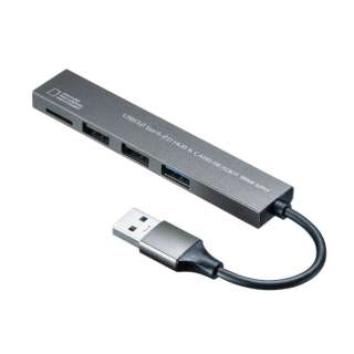 mUSB-A IXX microSDJ[hXbg / USB-A3nϊA_v^ USB-3HC319S