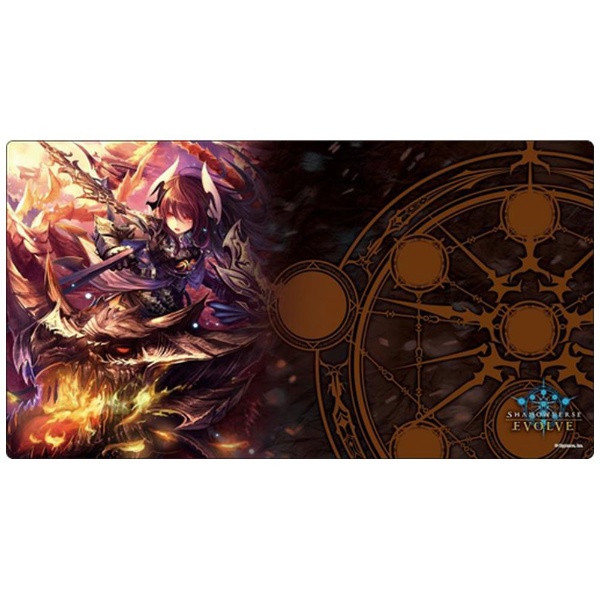 Shadowverse EVOLVE（シャドウバース エボルヴ） 公式ラバーマット Vol.6 ダークドラグーン・フォルテ  ブシロード｜BUSHIROAD 通販 | ビックカメラ.com