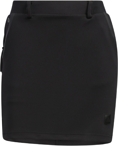 レディース ウエストリブ スウェットスカート(Mサイズ/ブラック) N0149