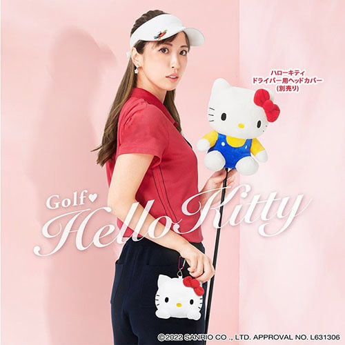 パター用 ヘッドカバー サンリオ ハローキティ Sanrio Hello Kitty