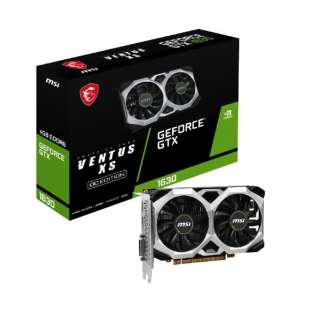 グラフィックボード GeForce GTX 1630 VENTUS XS 4G OC [GeForce GTXシリーズ /4GB]