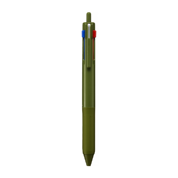 まとめ) 三菱鉛筆 Jストリーム3色ボールペン 0.7mm SXE350707.18 ダークオリーブ (×50) 筆記用具