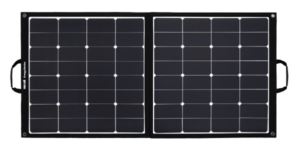 MES-TR470ポータブル電源用ソーラーパネル 最大100W出力 ブラック MES-SP100