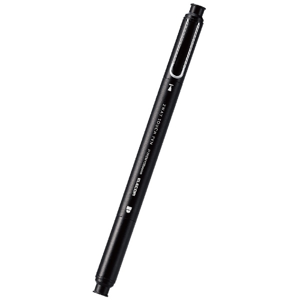 タッチペン/スマホタブレット/ディスクタイプ/超感度 ブラック P