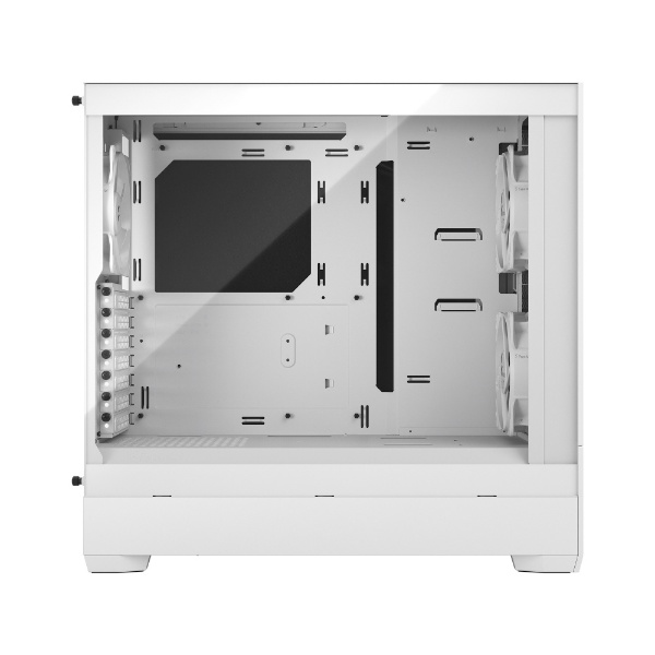 Fractal Design Pop Silent White TG Clear Tint ミドルタワー型 強化ガラス PCケース FD-C-POS1A-04 ATX Micro ATX Mini-ITX 白 ホワイト