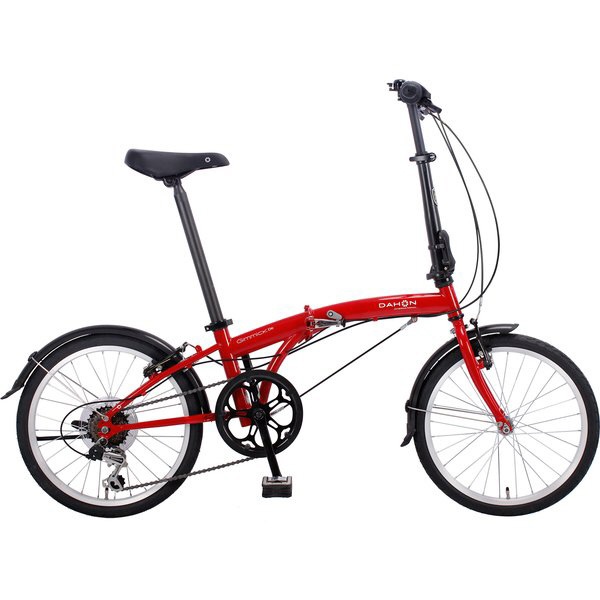 20型 折りたたみ自転車 Gimmick D6 ギミック D6(アップル/外装6段変速