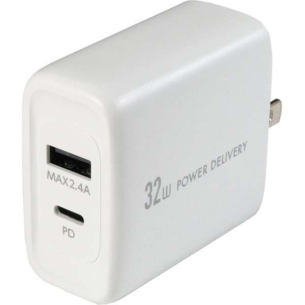 p[fo[AC[diType-C20W&USB-A12Wj2|[g zCg ACUC-32ADWH [2|[g /USB Power DeliveryΉ /Smart ICΉ]_1