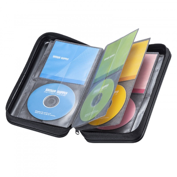 Blu-ray/DVD/CD対応 CDジャケット収納対応 ディスクファイルケース 32