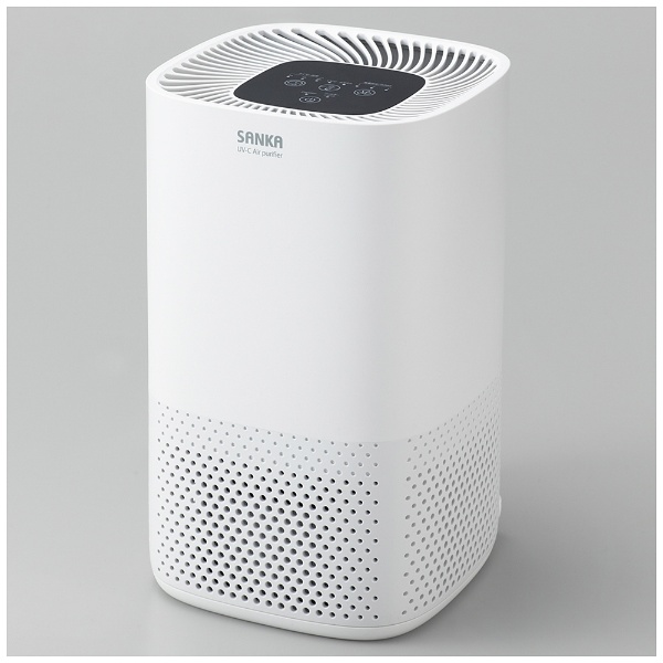 除菌空気清浄機 7畳用 ホワイト SAP-1200 [PM2.5対応] サンカ｜SANKA