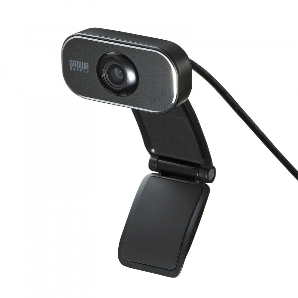 CMS-V45 ウェブカメラ マイク内蔵 シルバー [有線] サンワサプライ