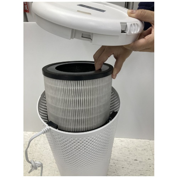 除菌空気清浄機 ホワイト SAP-4100WH [適用畳数：17畳 /PM2.5対応