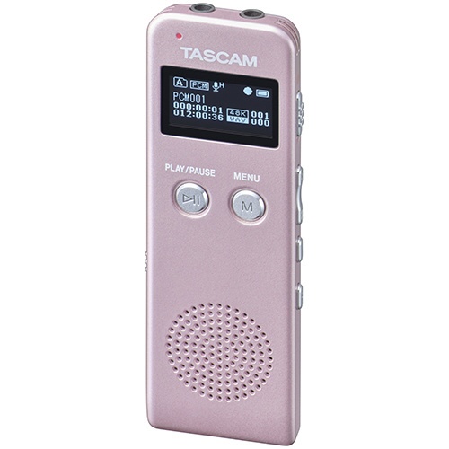 ICレコーダー ピンク VR-03-P [8GB /ワイドFM対応] TASCAM｜タスカム