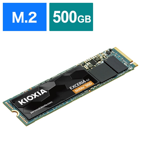 SSD-CK500N3G2/J 内蔵SSD PCI-Express接続 EXCERIA G2 [500GB /M.2 ...