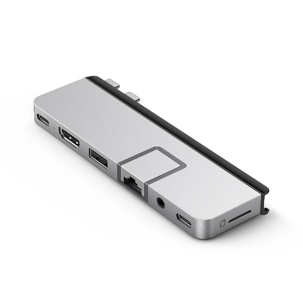 MacBook Proб USB-C2USB-C ᥹ microSDɥå / HDMI / LAN / 3.5mm / USB-A / USB-C2USB PDб 100W ɥå󥰥ơ С HP-HD575-S [USB Power Deliveryб]