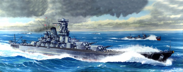 1/700 特シリーズ No.024 日本海軍戦艦 武蔵 （昭和19年/捷一号作戦