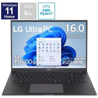 y݌Ɍz m[gp\R LG Ultra PC `R[O[ 16U70Q-KA79J [16.0^ /Windows11 Home /AMD Ryzen 7 /F16GB /SSDF1TB /2022Năf] yïׁAOsǂɂԕiEsz