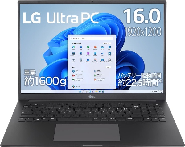 ノートパソコン Ultra PC チャコールグレー 16U70Q-KR53J1 [16.0型 ...