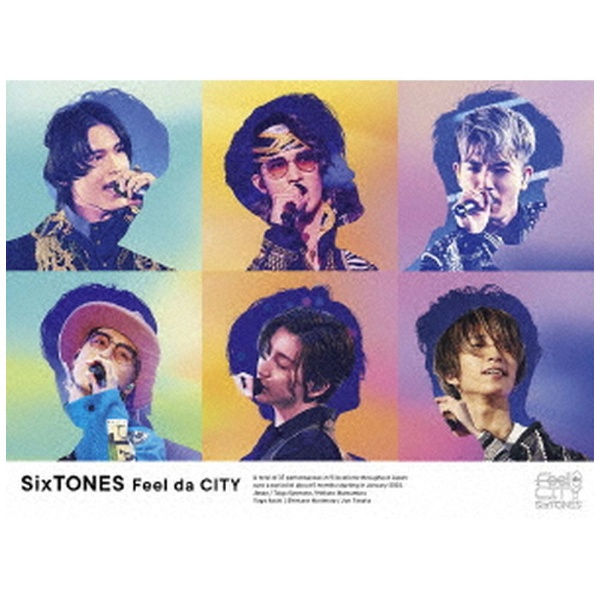 SixTONES/ Feel da CITY 初回盤 【DVD】 ソニーミュージック 