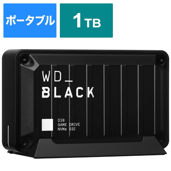 ポータブルSSD WD WDBAWY0010BBK BLACK SSD 1TB
