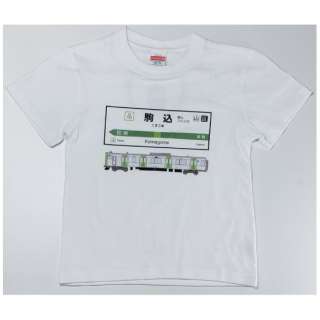 山手线T恤ADULT 10驹込站(尺寸:M)