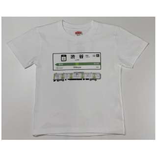 山手线T恤KIDS 20涩谷站(尺寸:120)