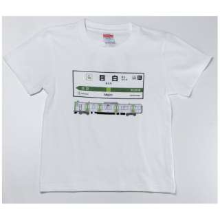 山手线T恤KIDS 14目白站(尺寸:100)