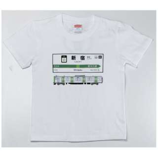 山手线T恤KIDS 17新宿站(尺寸:120)