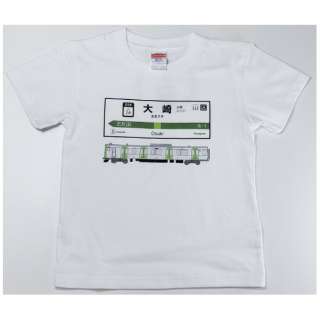 山手线T恤KIDS 24大崎站(尺寸:150)