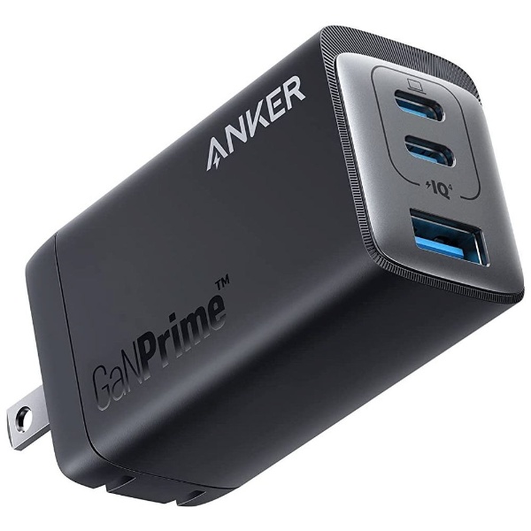 Anker 735 Charger （GaNPrime 65W） ブラック A2668N11 [3ポート /USB Power Delivery対応  /GaN(窒化ガリウム) 採用]