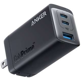 Anker 735 Charger (GaNPrime 65W) ブラック A2668N11 [3ポート /USB Power Delivery対応 /GaN(窒化ガリウム) 採用]