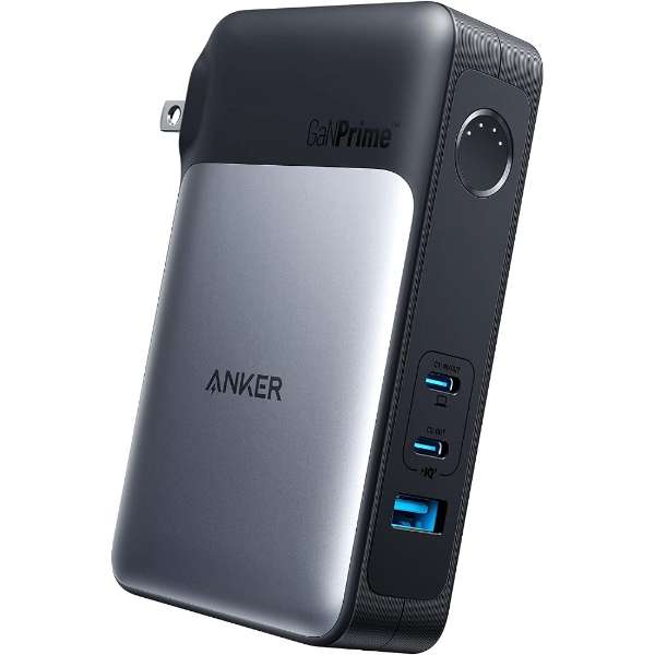 手机电池搭载USB快速充电机733 Power Bank(GaNPrime PowerCore 65W)10000mAh附属的电缆长： 0.6m黑色A1651N11[支持USB Power Delivery的/3波特酒（Port）]_1