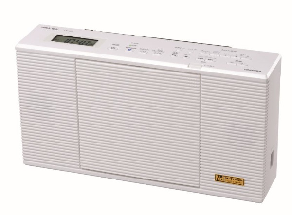 コンパクト防水型SD/CDラジオ ホワイト TY-CB100(W) [ワイドFM対応