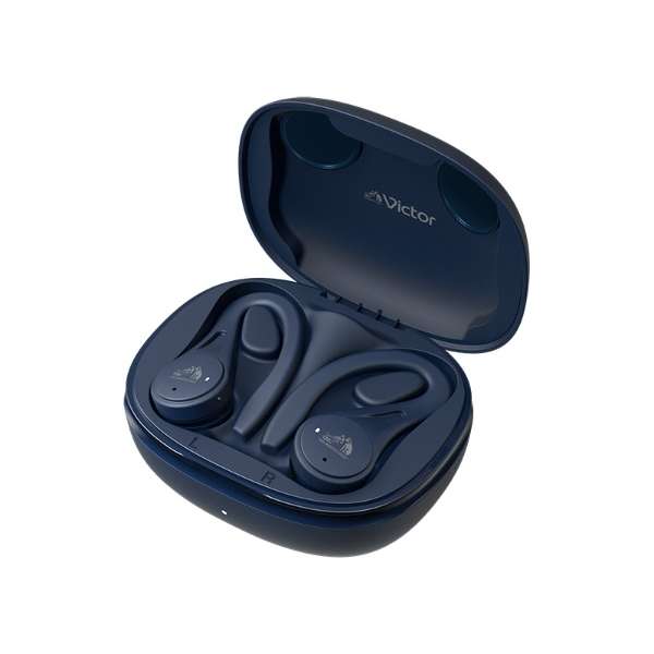 全部的无线入耳式耳机Victor蓝色HA-EC25T-A[无线(左右分离)/Bluetooth对应]_4
