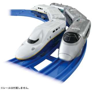 プラレール 新幹線YEAR2022 400系つばさ＆E4系Max連結セット