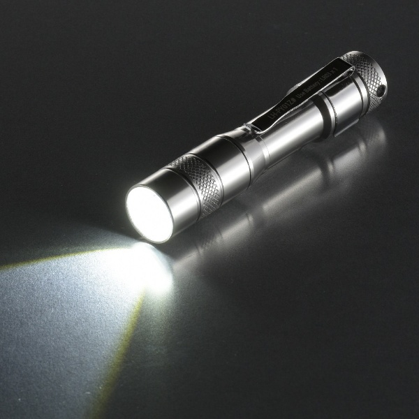 LEDズームペンライト LH-PY01Z-S2 [LED /単4乾電池×1 /防水対応 