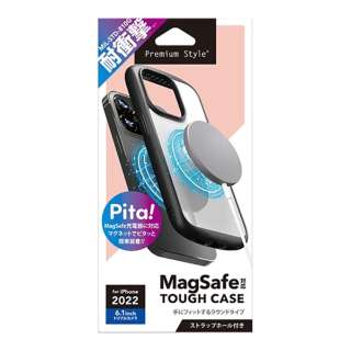 iPhone 14 Pro 6.1C`@MagSafeΉ nCubh^tP[X mzCgn Premium Style zCg PG-22QMGPT02WH
