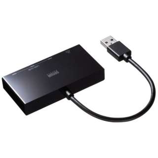 LANϊA_v^ [USB-A IXX LAN /USB-A3] 1GbpsΉ(Chrome/Mac/Windows11Ή) USB-3H322BKN