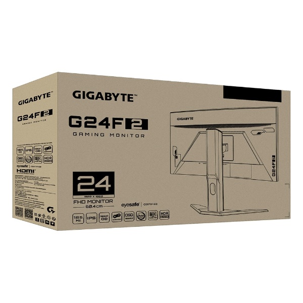ゲーミングモニター G24F 2 [23.8型 /フルHD(1920×1080) /ワイド ...