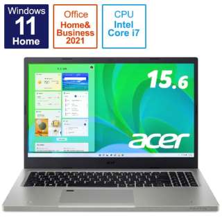 ノートパソコン Aspire Vero ボルケーノグレー AV15-51-H76Y/F [15.6型 /Windows11 Home /intel Core i7 /メモリ：16GB /SSD：512GB /Office HomeandBusiness /2022年8月モデル]_1