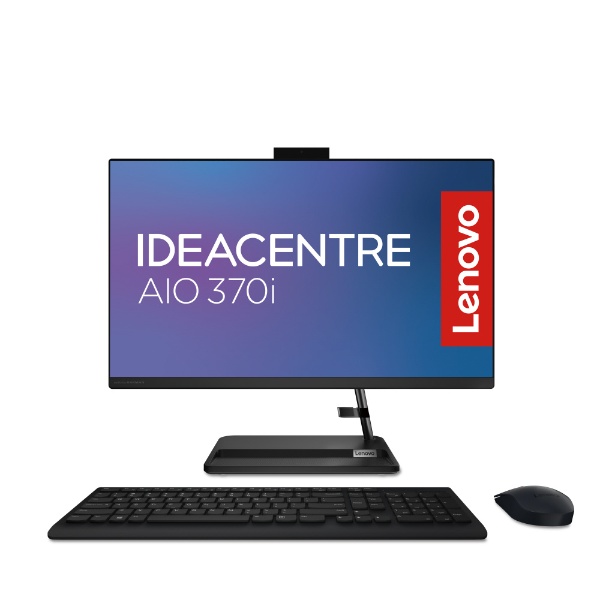 デスクトップパソコン IdeaCentre AIO 370i ブラック F0GH00CSJP [23.8型 /intel Core i7  /メモリ：8GB /SSD：512GB /2022年8月モデル] 【在庫限り】