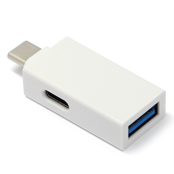 RA-OTGTU1PW USB-C  USB-CUSB-A Ѵۥȥϥ ۥ磻 [Хѥ /2ݡ /USB3.0б]