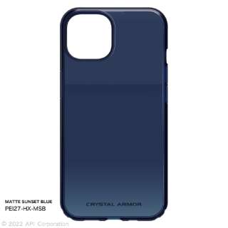 iPhone 14 6.1C` HEXAGON MATTE SUNSET BLUE }bg TZbgu[ PEI27-HX-MSB
