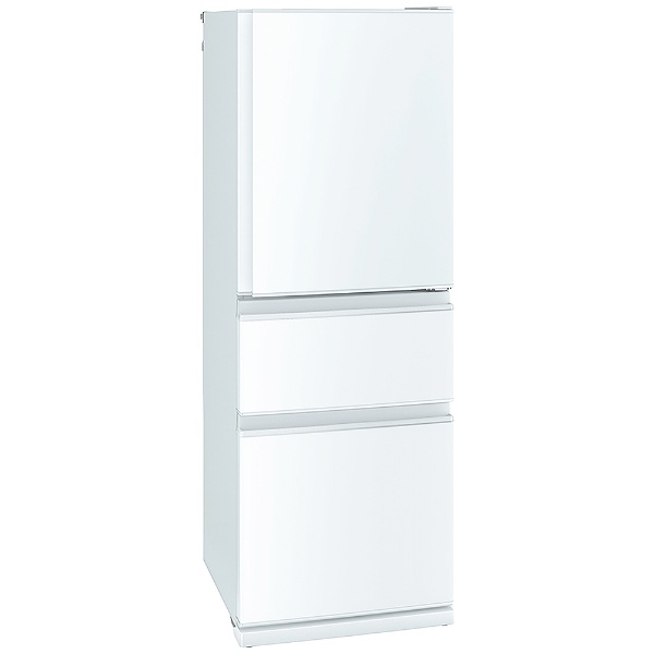 生活家電 冷蔵庫 幅60cm 330L 3ドア冷蔵庫 MITSUBISHI ホワイト MR-C33H-W [3ドア /右 